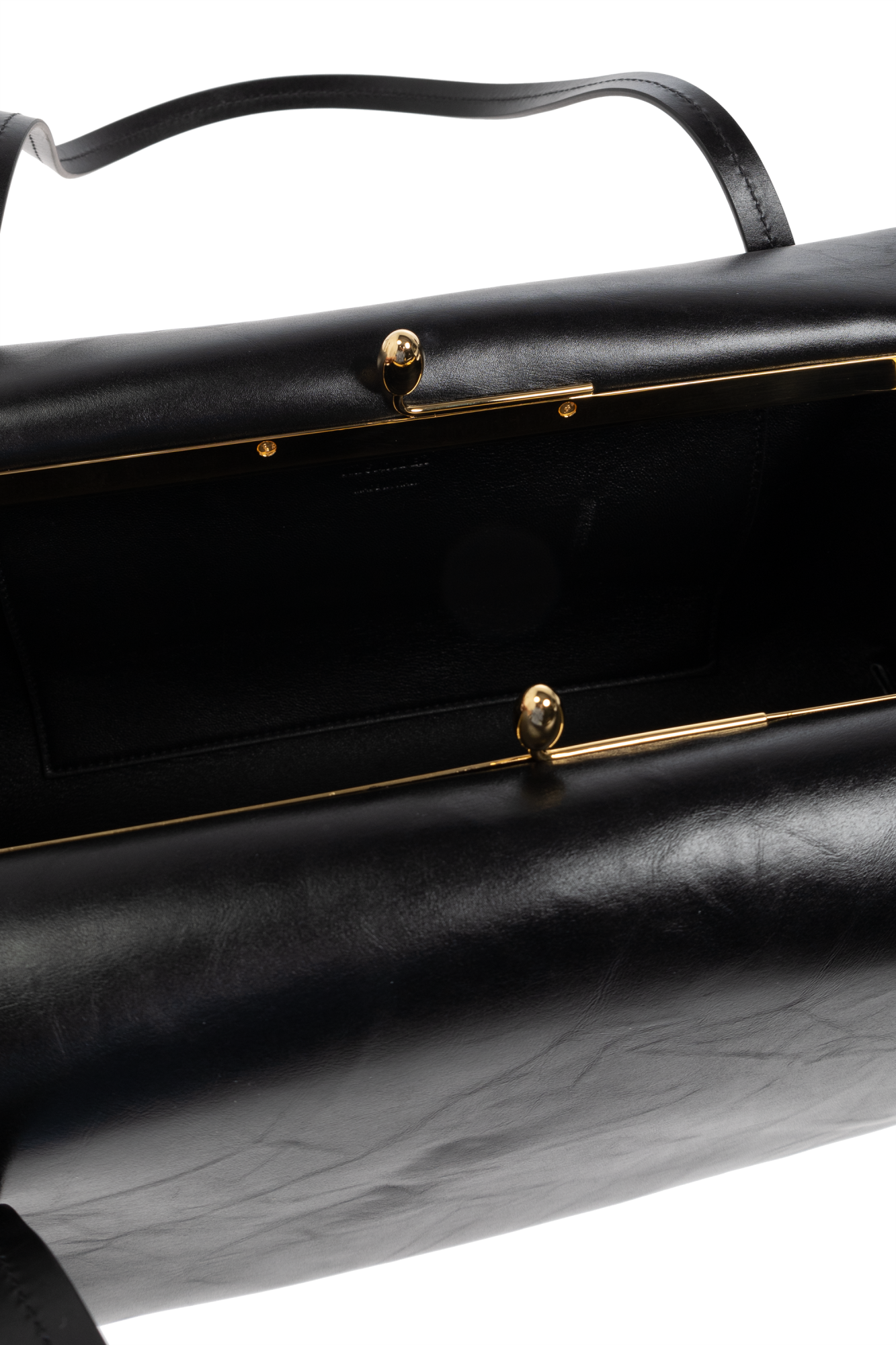 ショルダーバッグ・ポシェット Jil Sander Black Leather Medium Goji Pillow Shoulder Bag Jil Sander Leather Gojo Pillow Shoulder Bag | Harrods US